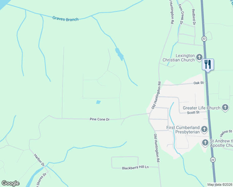 map of restaurants, bars, coffee shops, grocery stores, and more near 215 Beasley Drive in Lexington