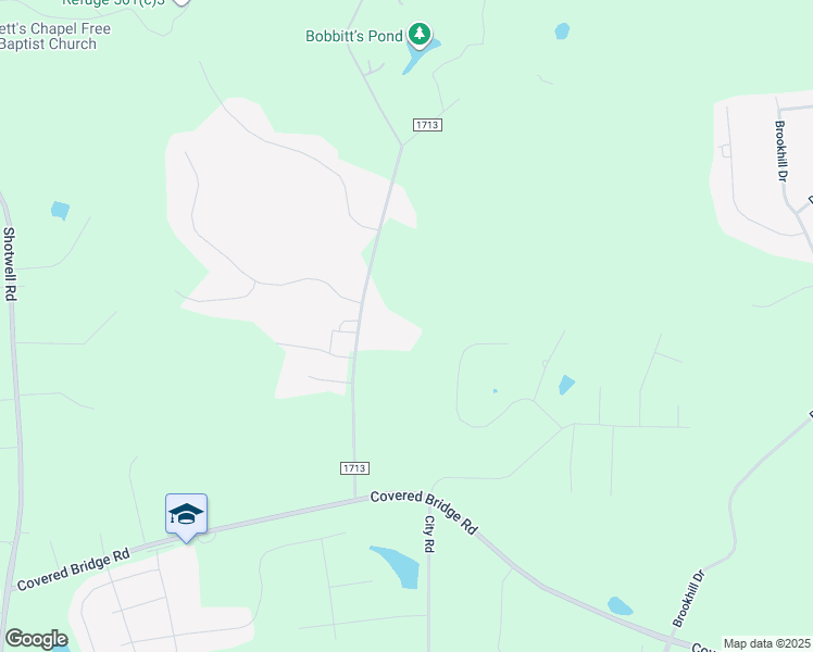 map of restaurants, bars, coffee shops, grocery stores, and more near 356 Bobbitt Road in Clayton