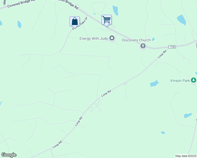 map of restaurants, bars, coffee shops, grocery stores, and more near 540 Loop Rd in Clayton