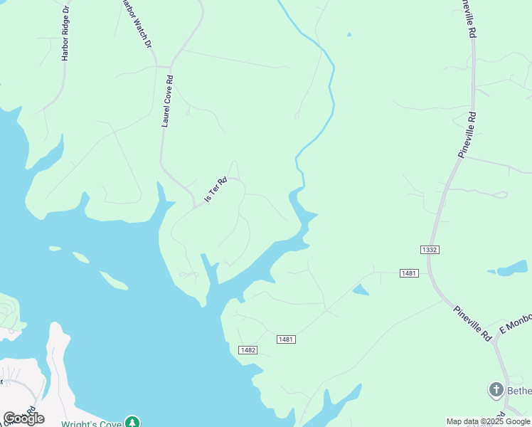 map of restaurants, bars, coffee shops, grocery stores, and more near 171 Island Terrace Road in Statesville