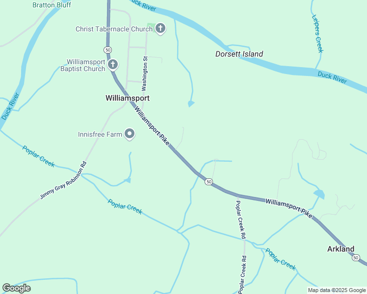 map of restaurants, bars, coffee shops, grocery stores, and more near 3454 Williamsport Pike in Williamsport