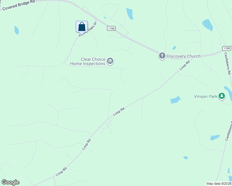 map of restaurants, bars, coffee shops, grocery stores, and more near 540 Loop Road in Clayton