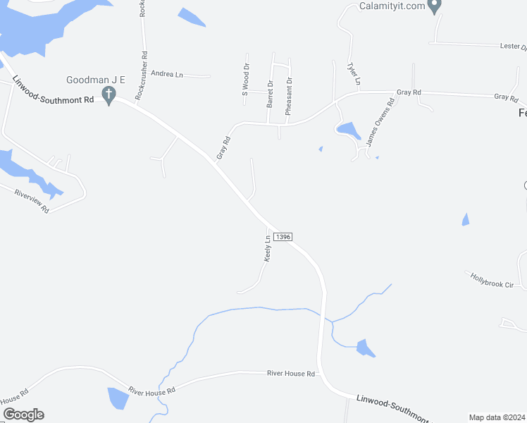 map of restaurants, bars, coffee shops, grocery stores, and more near 11487 Linwood-Southmont Road in Lexington