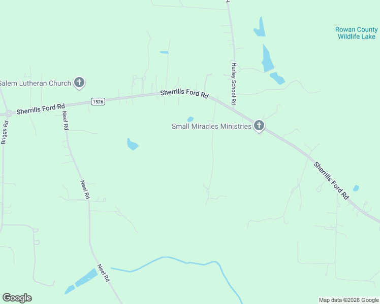 map of restaurants, bars, coffee shops, grocery stores, and more near 520 Bradshaw Road in Salisbury
