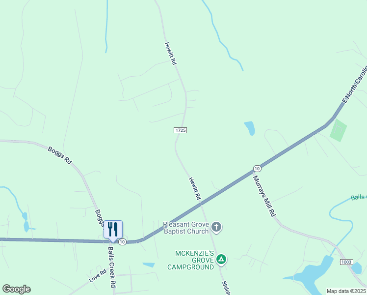 map of restaurants, bars, coffee shops, grocery stores, and more near 1724 Hewitt Road in Claremont