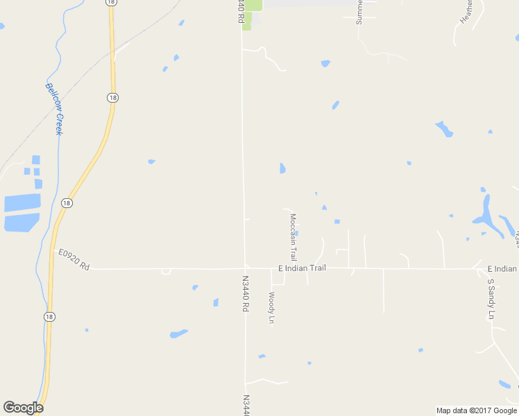 map of restaurants, bars, coffee shops, grocery stores, and more near 910756 South 3440 Road in Chandler