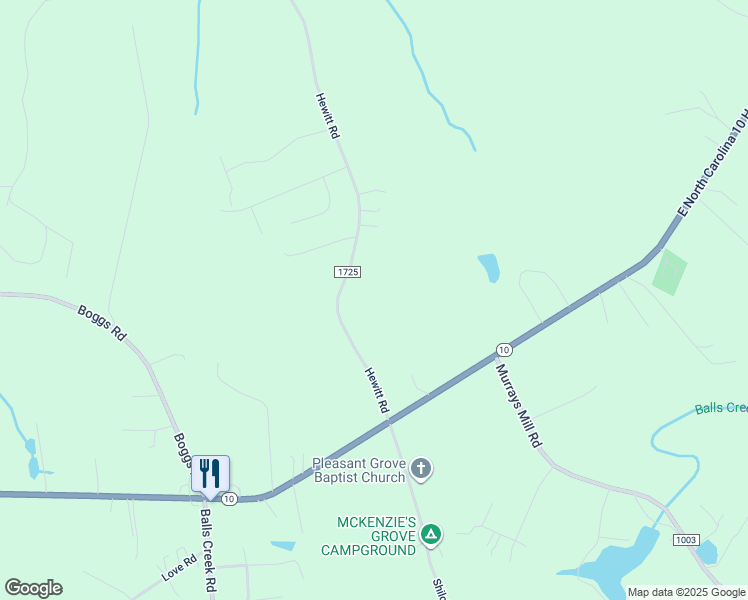 map of restaurants, bars, coffee shops, grocery stores, and more near 1724 Hewitt Road in Claremont