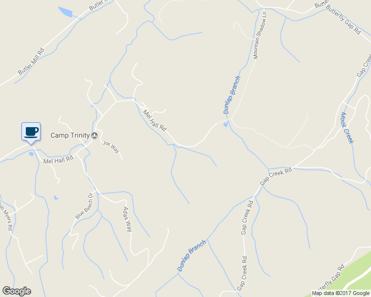 map of restaurants, bars, coffee shops, grocery stores, and more near 453 Mel Hall Road in Maryville