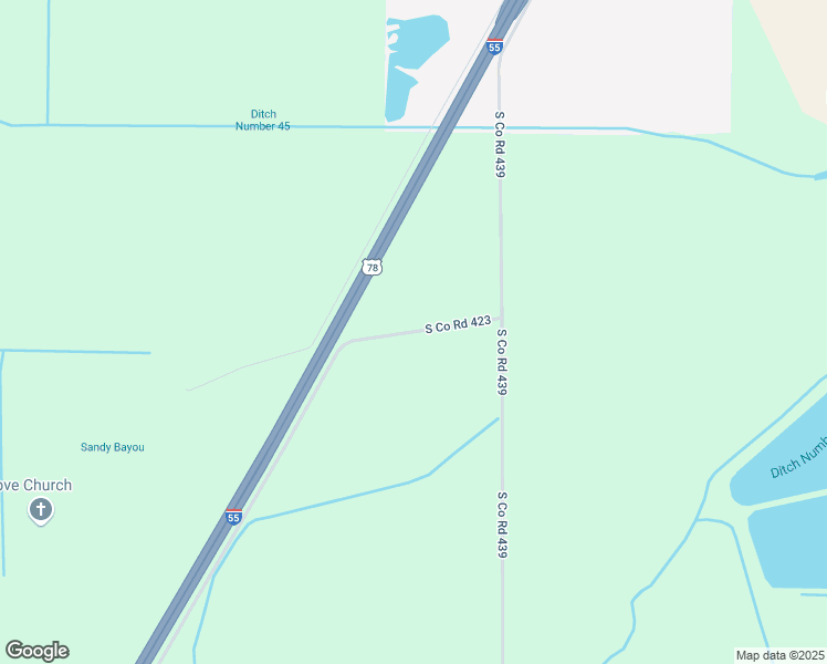 map of restaurants, bars, coffee shops, grocery stores, and more near South Co Road 423 in Osceola