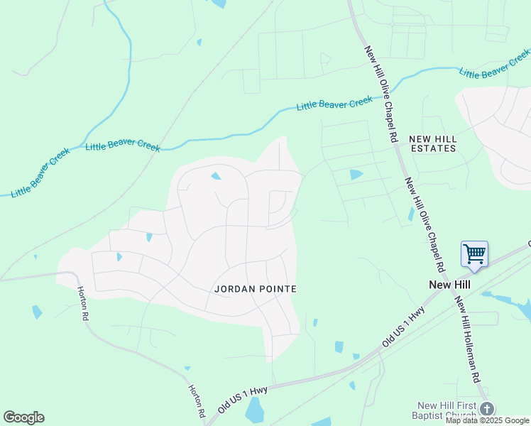 map of restaurants, bars, coffee shops, grocery stores, and more near 2726 Womble Ridge Drive in New Hill