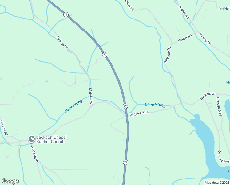 map of restaurants, bars, coffee shops, grocery stores, and more near 680 Malone Road in Loudon