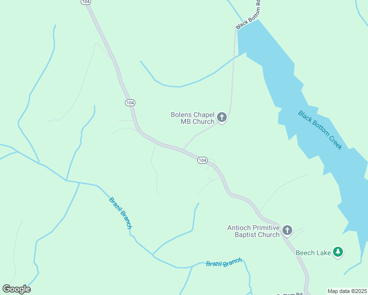 map of restaurants, bars, coffee shops, grocery stores, and more near 14377 Highway 104 North in Lexington