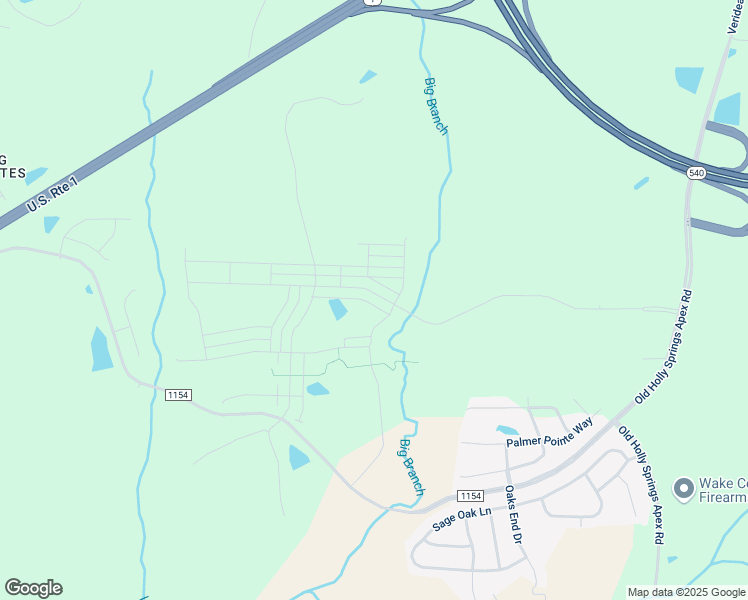 map of restaurants, bars, coffee shops, grocery stores, and more near 2872-2998 Woodfield Dead End Road in Apex