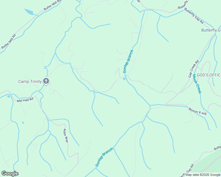 map of restaurants, bars, coffee shops, grocery stores, and more near 438 Mel Hall Road in Maryville