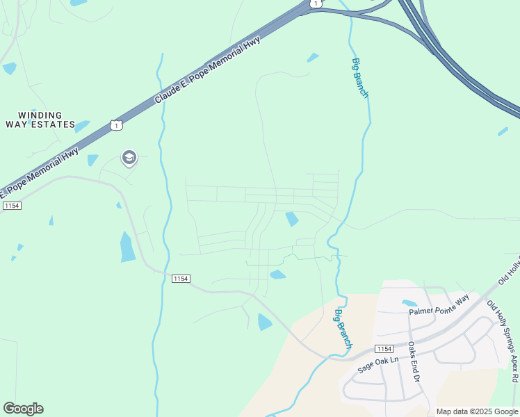 map of restaurants, bars, coffee shops, grocery stores, and more near in Holly Springs