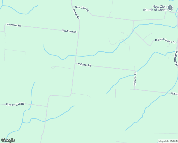 map of restaurants, bars, coffee shops, grocery stores, and more near 7167 Williams Road in Christiana