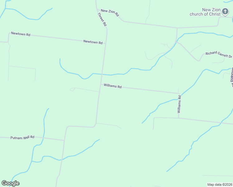 map of restaurants, bars, coffee shops, grocery stores, and more near 7167 Williams Road in Christiana