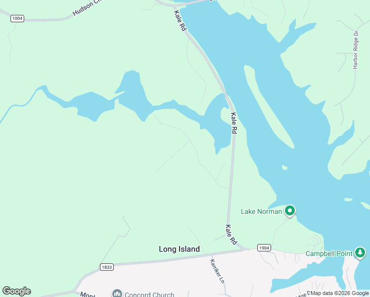 map of restaurants, bars, coffee shops, grocery stores, and more near 7795 Long Bay Parkway in Catawba