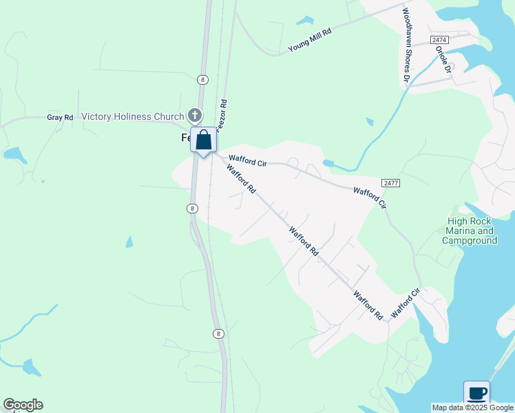 map of restaurants, bars, coffee shops, grocery stores, and more near 426 Wafford Road in Lexington