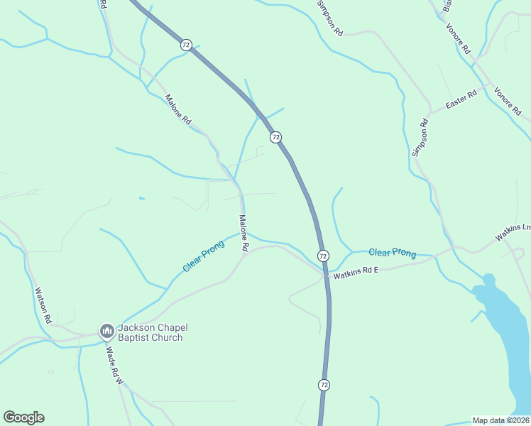 map of restaurants, bars, coffee shops, grocery stores, and more near 680 Malone Road in Loudon