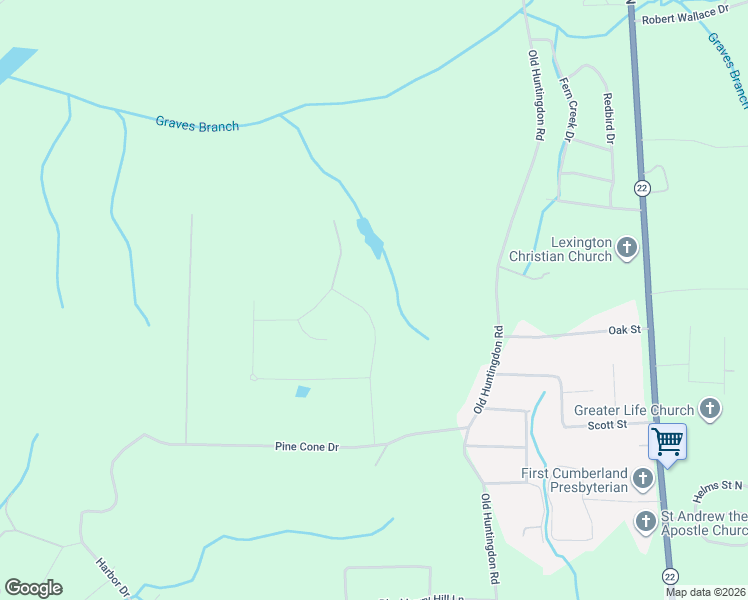map of restaurants, bars, coffee shops, grocery stores, and more near 294 Beasley Drive in Lexington