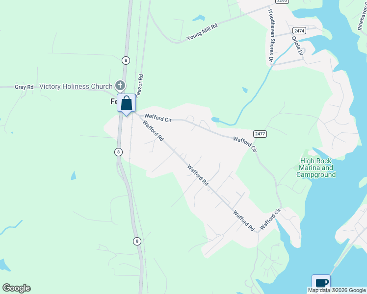 map of restaurants, bars, coffee shops, grocery stores, and more near 515 Wafford Rd in Lexington
