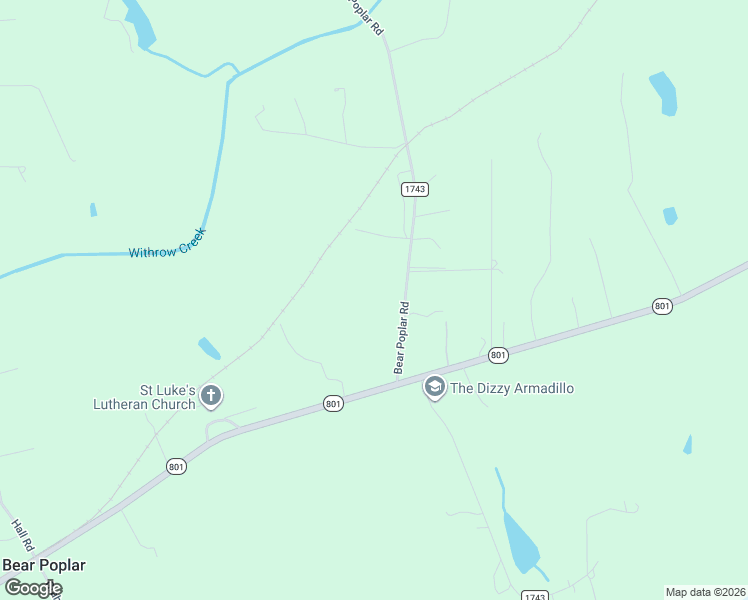 map of restaurants, bars, coffee shops, grocery stores, and more near 3511 Bear Poplar Road in Mount Ulla