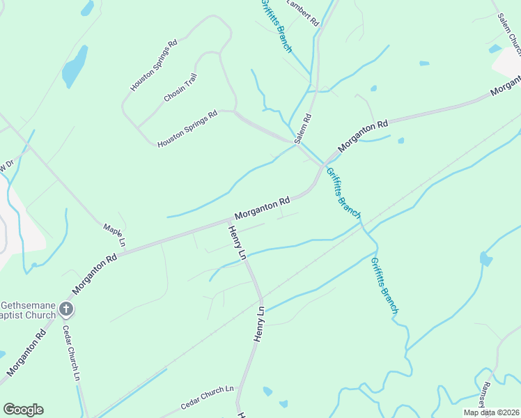 map of restaurants, bars, coffee shops, grocery stores, and more near 5010 Morganton Road in Greenback