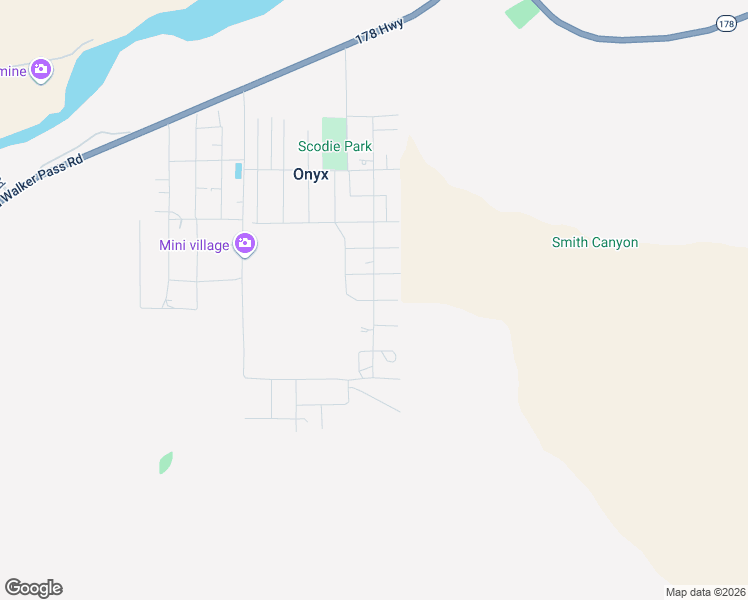 map of restaurants, bars, coffee shops, grocery stores, and more near Jill Street in Onyx