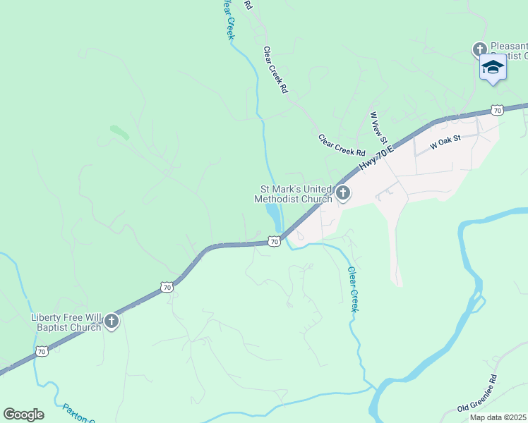 map of restaurants, bars, coffee shops, grocery stores, and more near 68 Devinney Drive in Marion