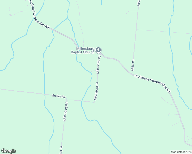 map of restaurants, bars, coffee shops, grocery stores, and more near 6972 Millersburg Road in Christiana