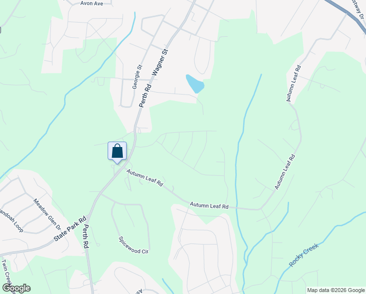 map of restaurants, bars, coffee shops, grocery stores, and more near 785 Perth Road in Troutman