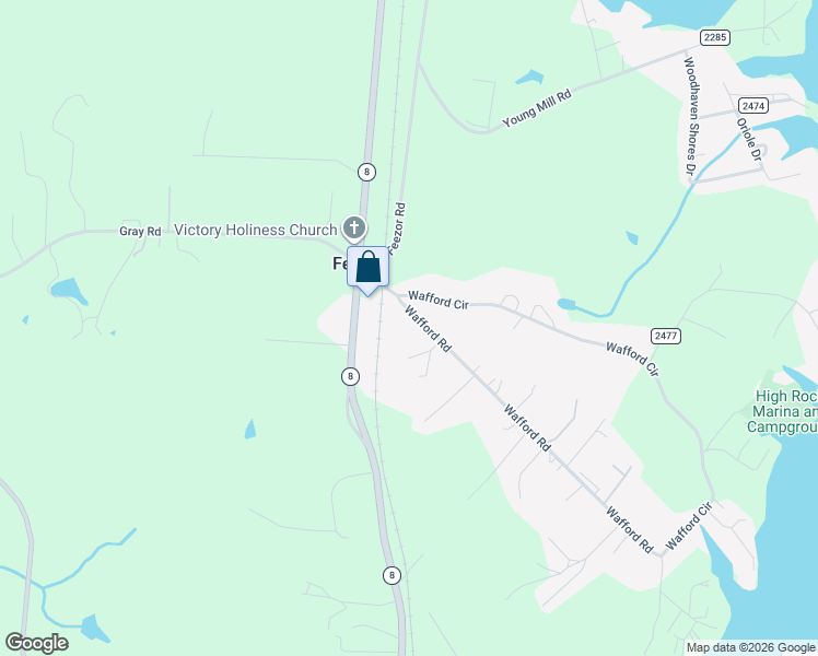 map of restaurants, bars, coffee shops, grocery stores, and more near 266 Wafford Road in Lexington