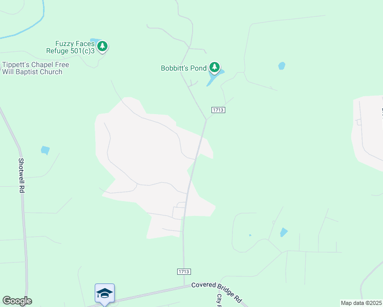 map of restaurants, bars, coffee shops, grocery stores, and more near 635 Bobbitt Road in Clayton