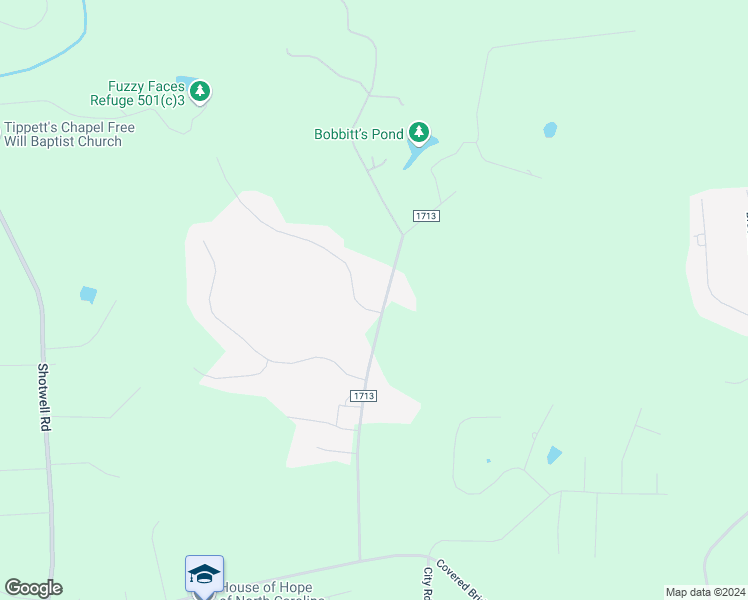 map of restaurants, bars, coffee shops, grocery stores, and more near 635 Bobbitt Road in Clayton