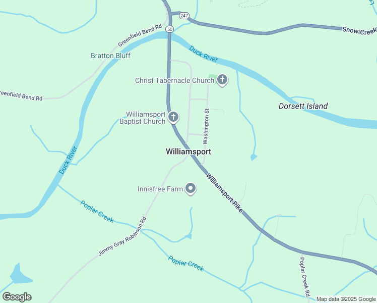 map of restaurants, bars, coffee shops, grocery stores, and more near in Williamsport