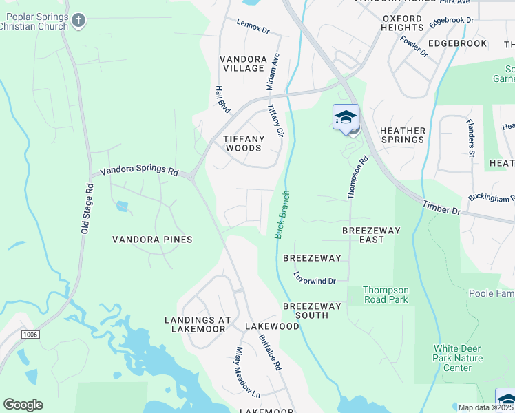 map of restaurants, bars, coffee shops, grocery stores, and more near 139 Buffaloe Springs Street in Garner