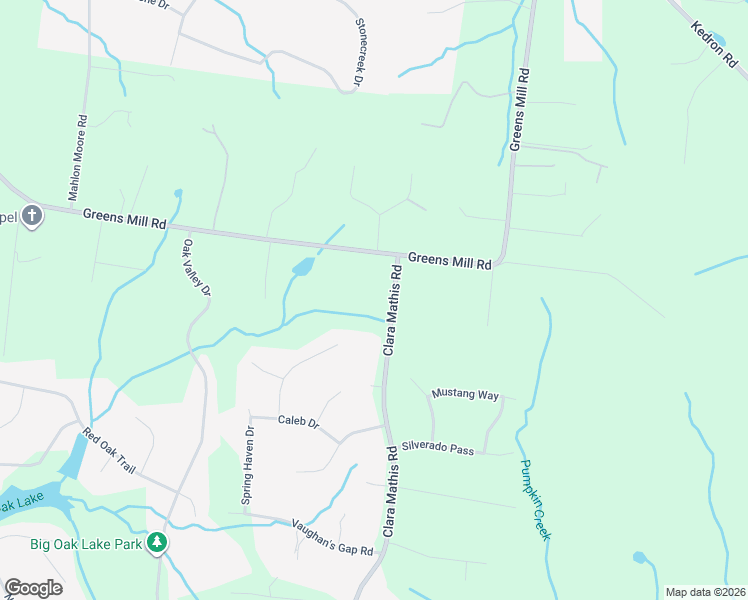 map of restaurants, bars, coffee shops, grocery stores, and more near 2301 Clara Mathis Road in Spring Hill