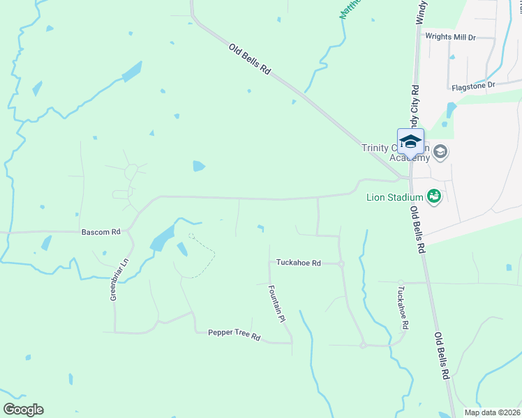 map of restaurants, bars, coffee shops, grocery stores, and more near 119 Bascom Road in Jackson