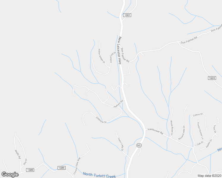 map of restaurants, bars, coffee shops, grocery stores, and more near 36 White Oaks Drive in Leicester