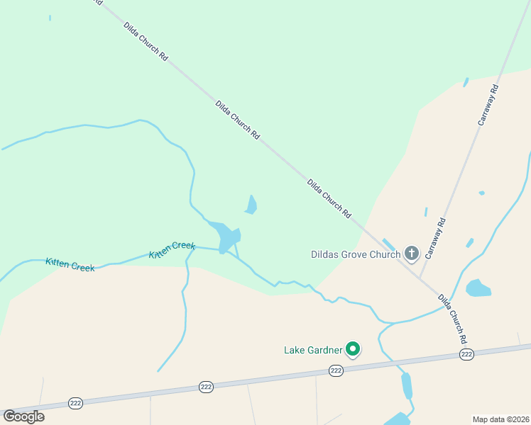 map of restaurants, bars, coffee shops, grocery stores, and more near 5397 Dilda Church Road in Fountain