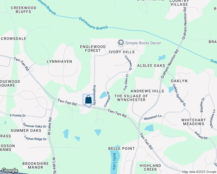 map of restaurants, bars, coffee shops, grocery stores, and more near 3413 Corsham Drive in Apex