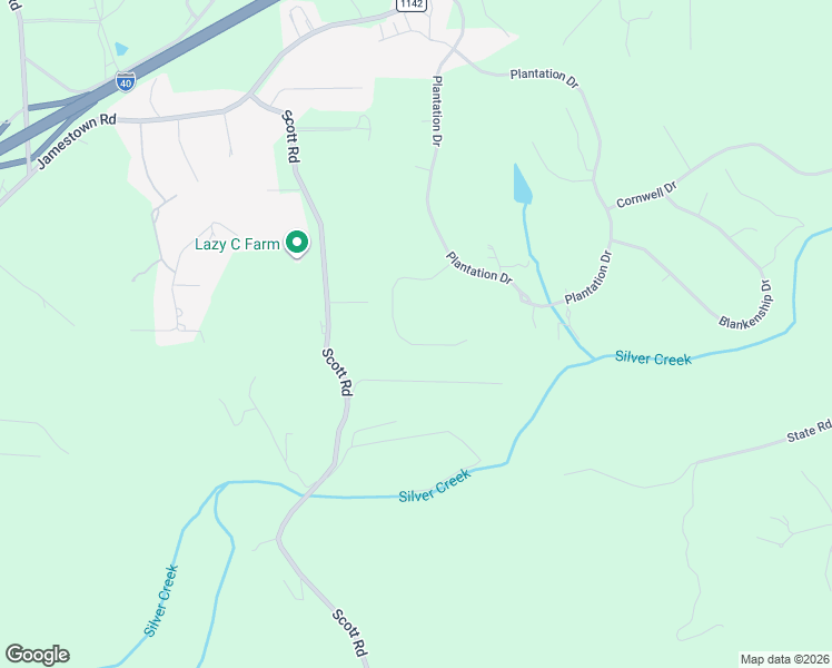 map of restaurants, bars, coffee shops, grocery stores, and more near 4573 Bristol Drive in Morganton