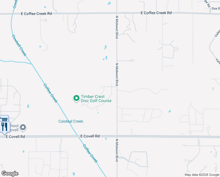 map of restaurants, bars, coffee shops, grocery stores, and more near 3117 Hunter Crest Drive in Edmond