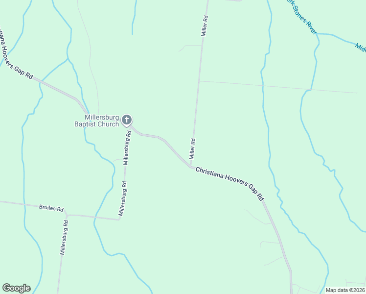 map of restaurants, bars, coffee shops, grocery stores, and more near 8694 Miller Road in Christiana