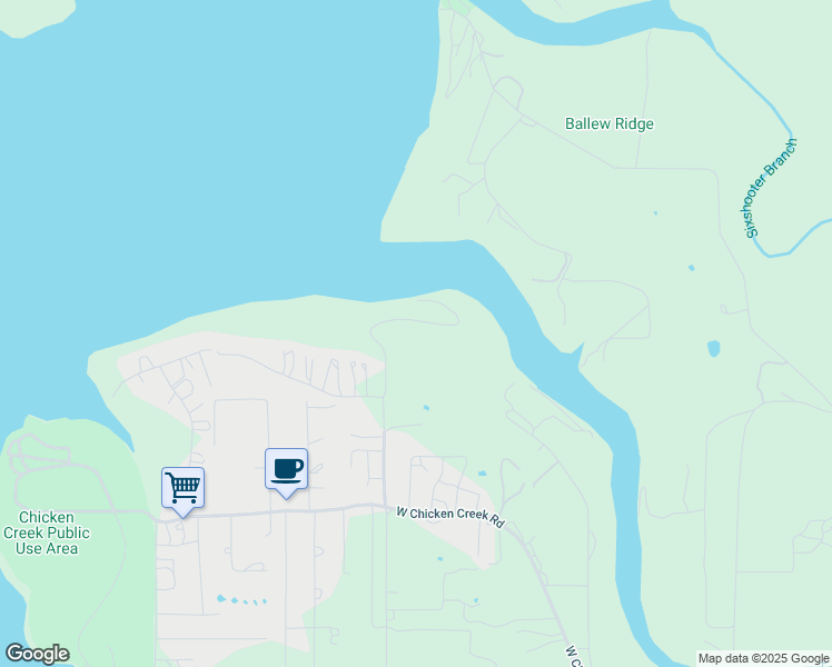 map of restaurants, bars, coffee shops, grocery stores, and more near 20013 South 527 Road in Cookson