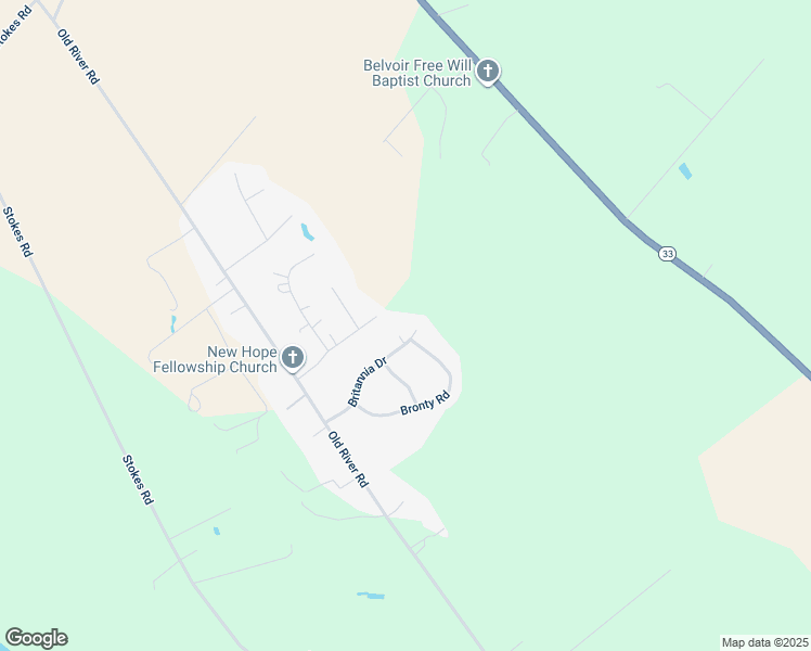 map of restaurants, bars, coffee shops, grocery stores, and more near 529 Britannia Drive in Greenville