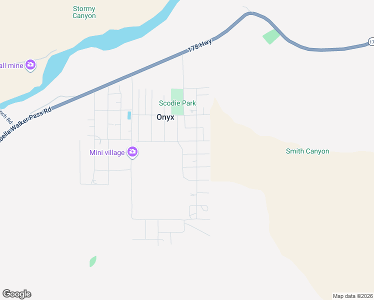 map of restaurants, bars, coffee shops, grocery stores, and more near 17021 Linda Lane in Onyx