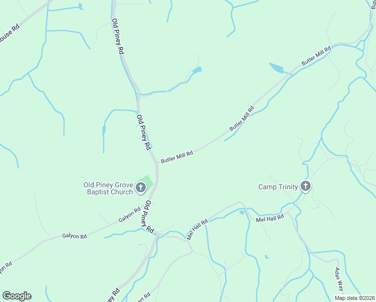 map of restaurants, bars, coffee shops, grocery stores, and more near 736 Butler Mill Road in Maryville