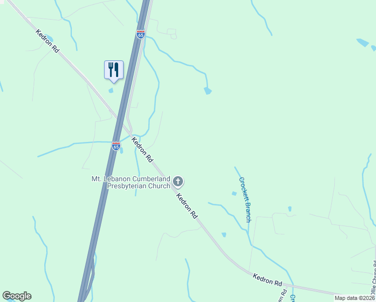 map of restaurants, bars, coffee shops, grocery stores, and more near 4467 Kedron Road in Spring Hill